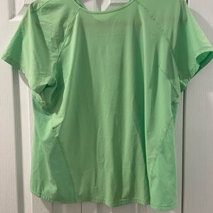 Lululemon green top size 10